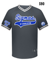 Sigmas of Charleston Retro Baseball Jersey