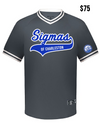 Sigmas of Charleston Retro Baseball Jersey