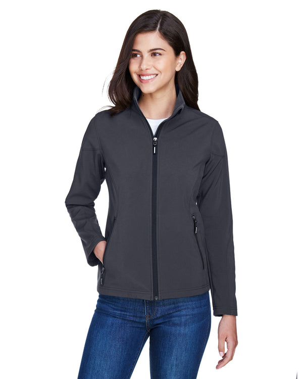 Ladies Two-Layer Cruise Fleece Bonded Soft Shell Jacket