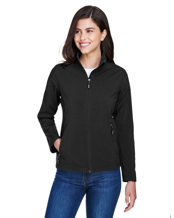 Ladies Two-Layer Cruise Fleece Bonded Soft Shell Jacket