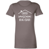 Coffee, Mascara, Real Estate Ladies' Fitted T-Shirt