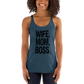 Wife Mom Boss Tank