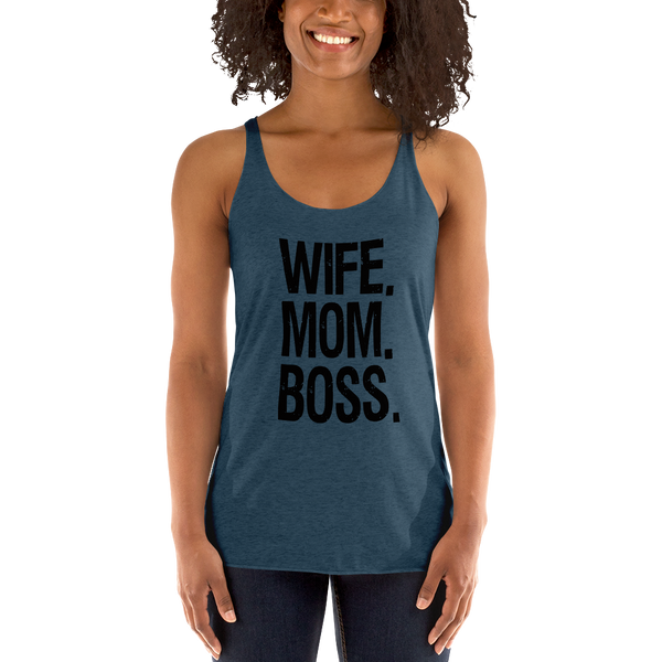 Wife Mom Boss Tank