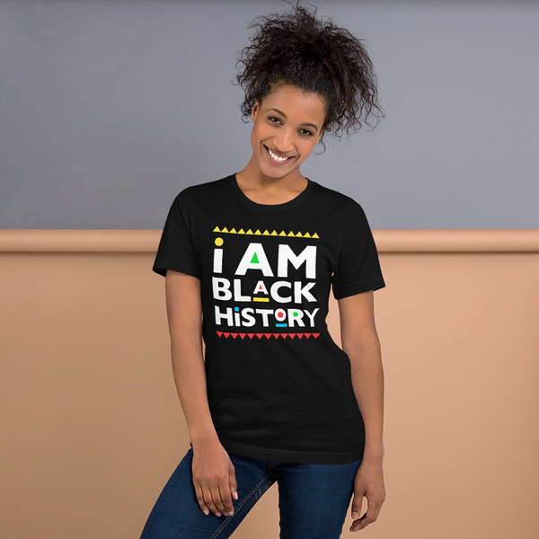 I AM BLACK HISTORY Short-Sleeve Unisex T-Shirt