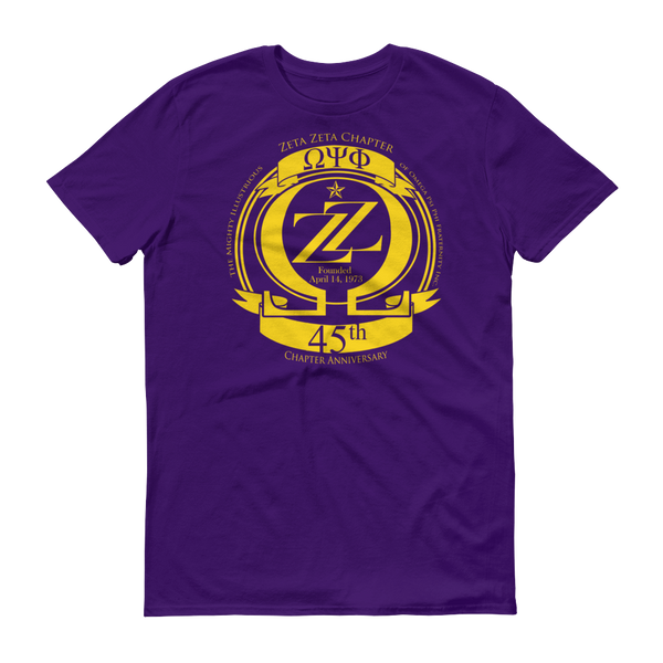 ZZ 45th Purple Short-Sleeve T-Shirt
