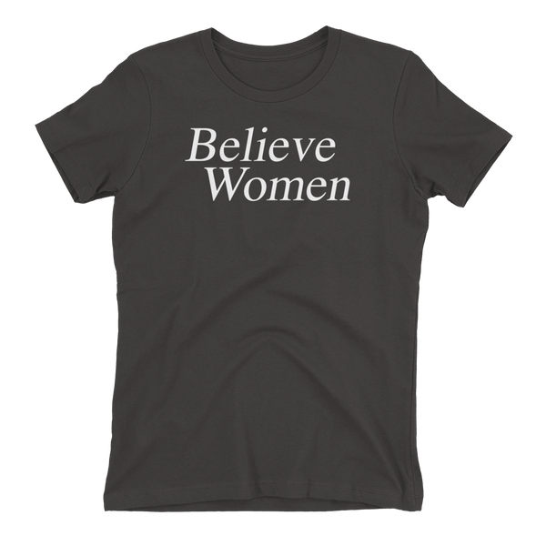 Believe Women Fitted Women's t-shirt