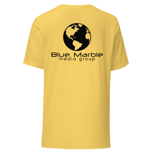 Blue Marble Media Group Unisex  Short Sleeve Tee Black